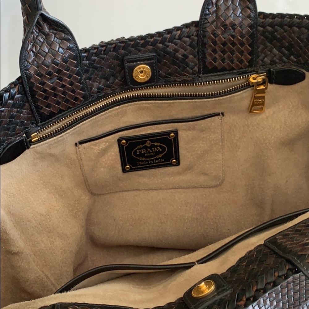 Prada Madras Tote - Picture 8 of 16